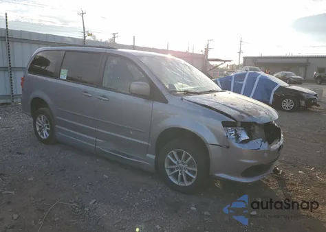2016 Dodge Grand Caravan Sxt из США, поврежденный, VIN 2C4RDGCGXGR351527